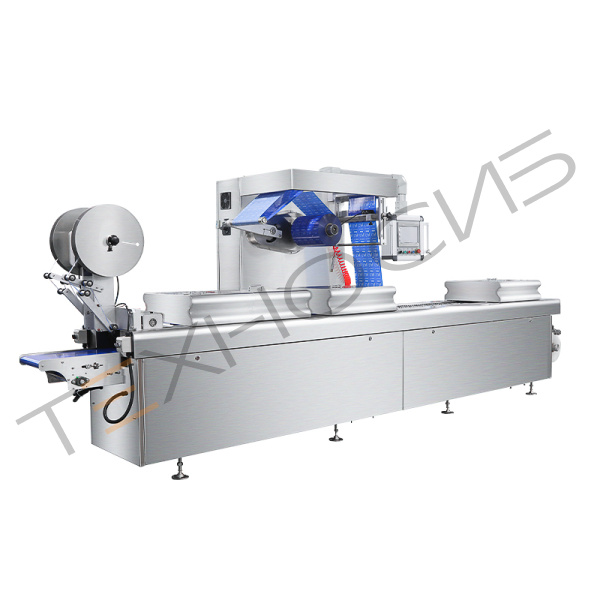 Термоформовочная машина HVR-420A (220*76.8*50 мм; 300*76.8*50 мм; вод.охл., газ., этикетировщик) Техно-Сиб - Купить с доставкой по всей России 