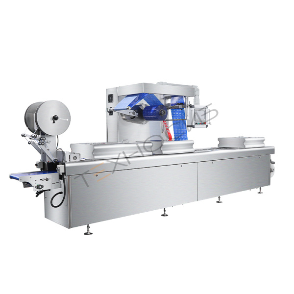 Термоформовочная машина HVR-420A (220*76.8*50 мм; 300*76.8*50 мм; вод.охл., газ., этикетировщик) Техно-Сиб - Купить с доставкой по всей России 