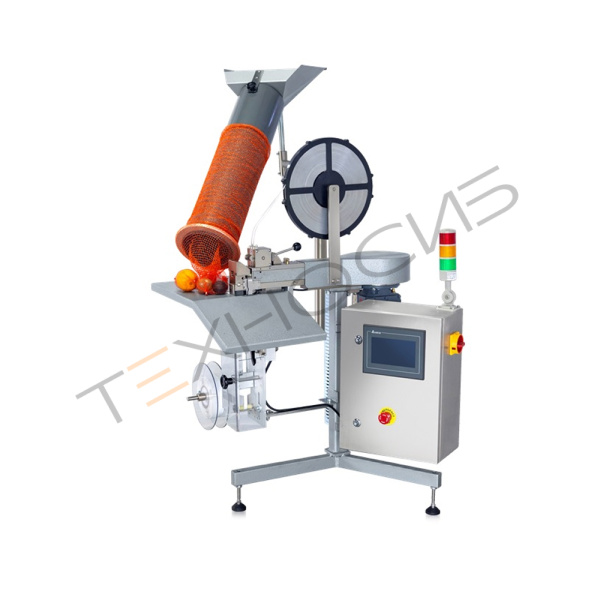 Полуавтоматический клипсатор для овощей в сетку SP-1 с автоматической подачей этикетки «wine-glass» Техно-Сиб - Купить с доставкой по всей России