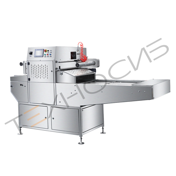 Автоматический запайщик лотков с функцией вакуумной газации HVT-450A/2 V2 (нерж., лоток 187*137) Техно-Сиб - Купить с доставкой по всей России 