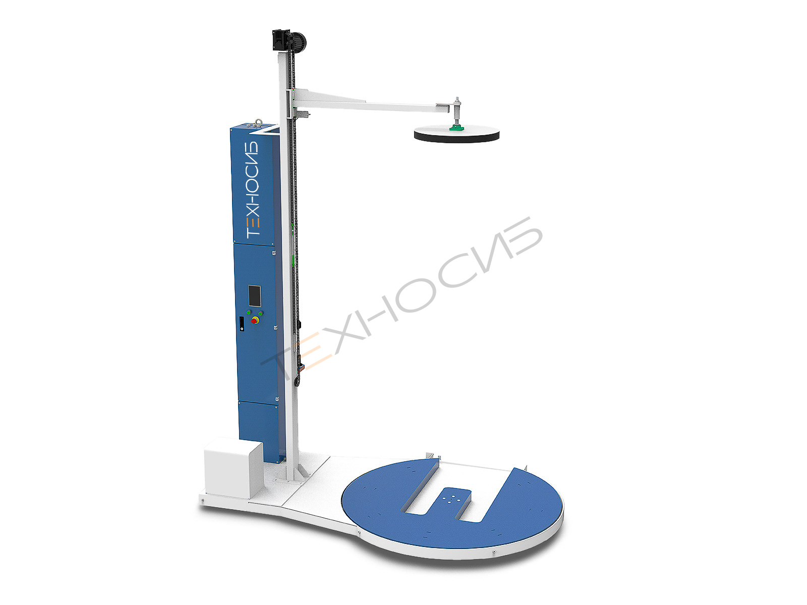 Полуавтоматический паллетообмотчик (паллетоупаковщик) TS3000MR-MT-TP Техно-Сиб - Купить с доставкой по всей России