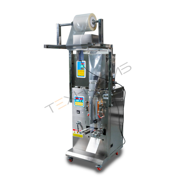 Автоматическая фасовочно-упаковочная машина DXDK-100 NEW (3-х шовный пакет, ширина пленки 150 мм) Техно-Сиб - Купить с доставкой по всей России 