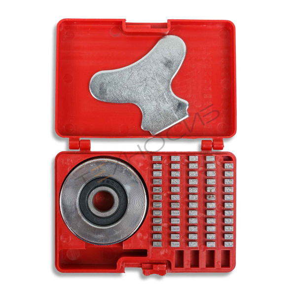 Комплект литер для FRB-770 с колесом тиснения (вогнутые литеры) Техно-Сиб - Купить с доставкой по всей России 