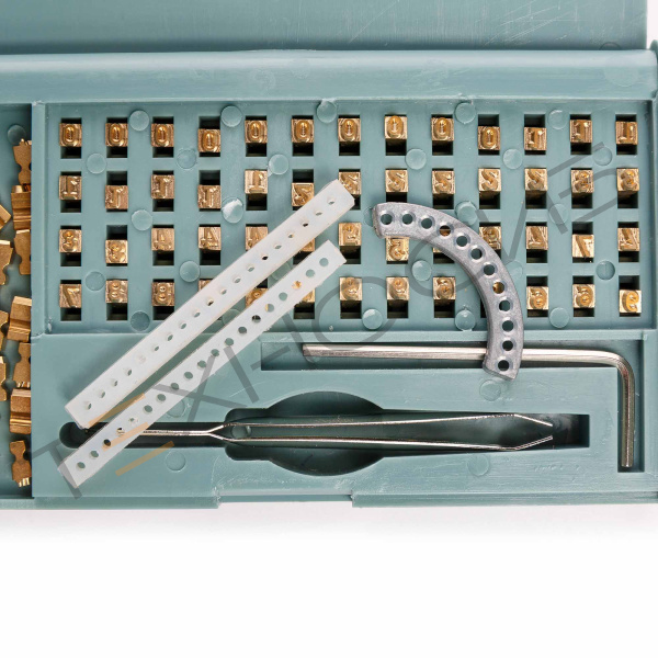 Комплект литер для MY-380F/812A/812G (10.5 PT тип R) Техно-Сиб - Купить с доставкой по всей России 4