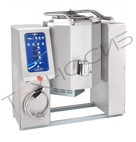 Котел пищеварочный электрический с функциями опрокидывания КПЭМ-250-ОМ2 со сливным краном Техно-Сиб - Купить с доставкой по всей России 