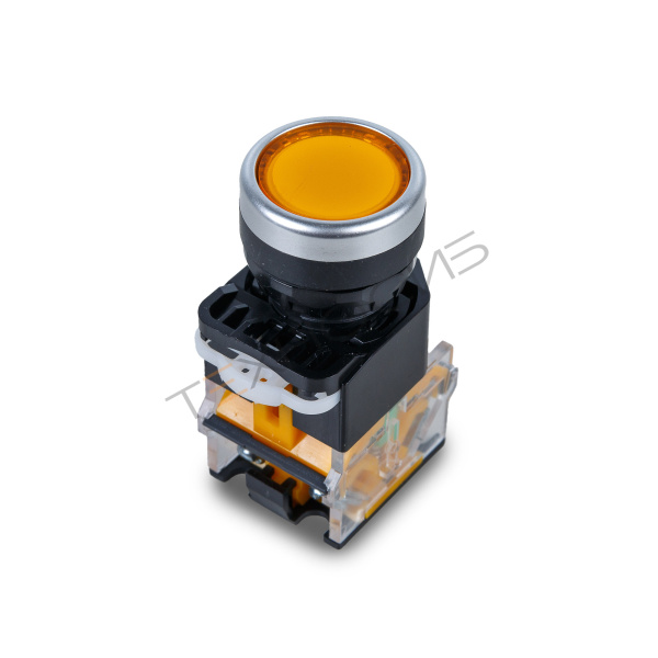 Кнопка панели управления для HS желтая Техно-Сиб - Купить с доставкой по всей России 