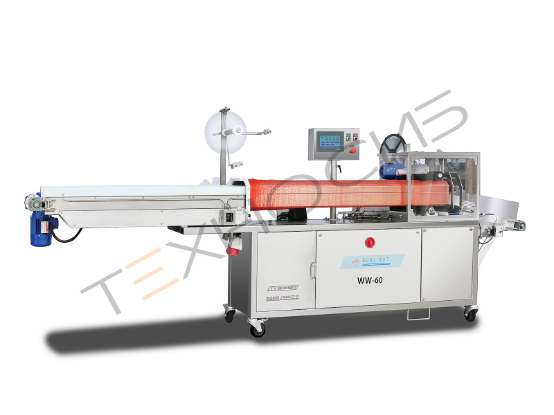 Горизонтальная клипсующая машина для упаковки овощей и фруктов в сетку WW-60 Техно-Сиб - Купить с доставкой по всей России 