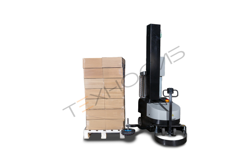 Мобильный паллетообмотчик (паллетоупаковщик) ROBO-MS  Техно-Сиб - Купить с доставкой по всей России 