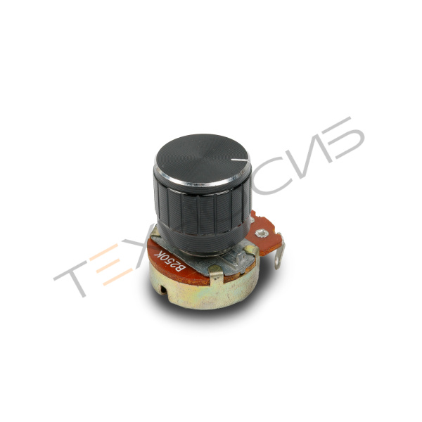 Потенциометр 250K в сборе с ручкой (KZB-10) Техно-Сиб - Купить с доставкой по всей России