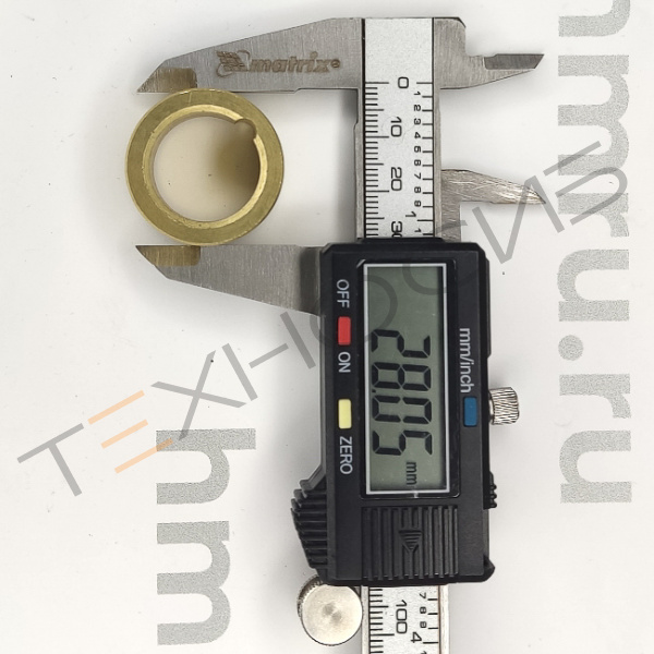 Бронзовая втулка вала ротора вакуумного насоса XD-020 Техно-Сиб - Купить с доставкой по всей России 3