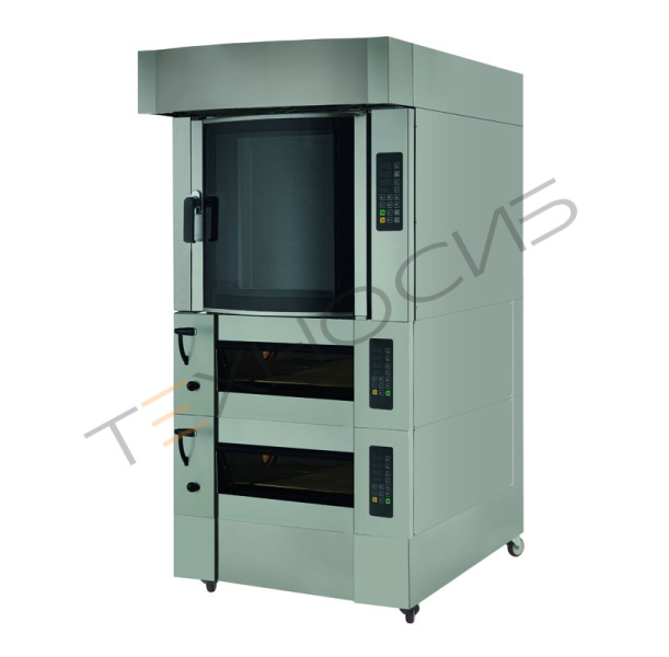 Комбинированная мини-ротационная печь Combi 540E на 5+4 листов 600*400 Техно-Сиб - Купить с доставкой по всей России