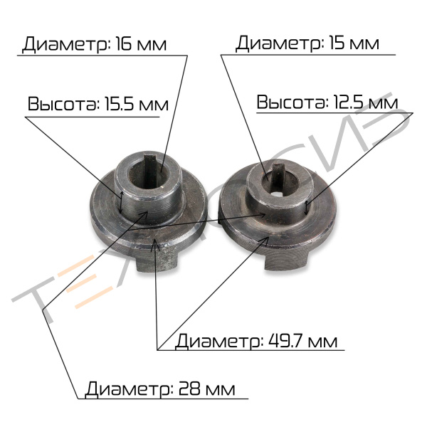 Комплект коннекторов для DZ-400/500/510 Техно-Сиб - Купить с доставкой по всей России 6