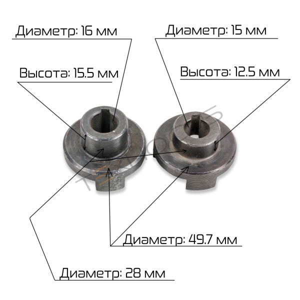 Комплект коннекторов для DZ-400/500/510 Техно-Сиб - Купить с доставкой по всей России 6