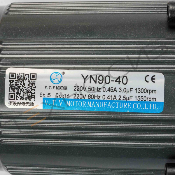 Мотор-редуктор YN90-40 / 90JB20G12 привода нагревательной платформы для HL-95A  (D75 и менее) Техно-Сиб - Купить с доставкой по всей России 5