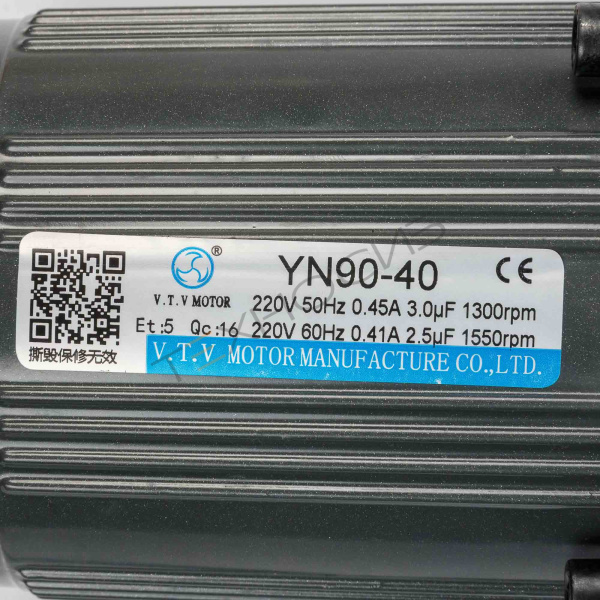 Мотор-редуктор YN90-40 / 90JB20G12 привода нагревательной платформы для HL-95A  (D75 и менее) Техно-Сиб - Купить с доставкой по всей России 5