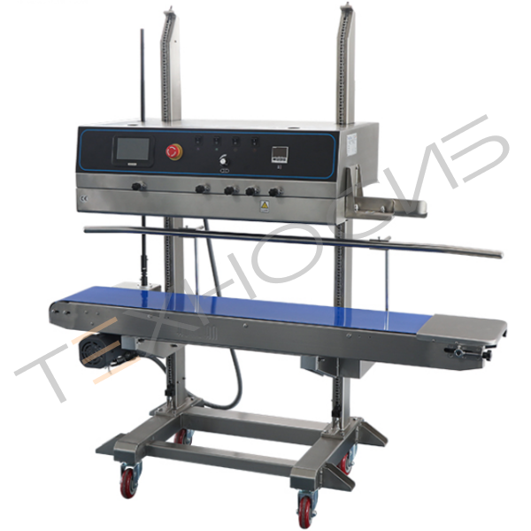 Вертикальный конвейерный запайщик FRP-1120LD (SS) (нерж., каплеструйный принтер) Техно-Сиб - Купить с доставкой по всей России 