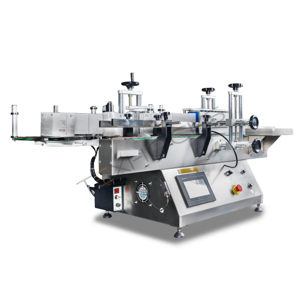 Автоматический этикетировщик для круглой тары с датером HLMT-130D Техно-Сиб - Купить с доставкой по всей России 3