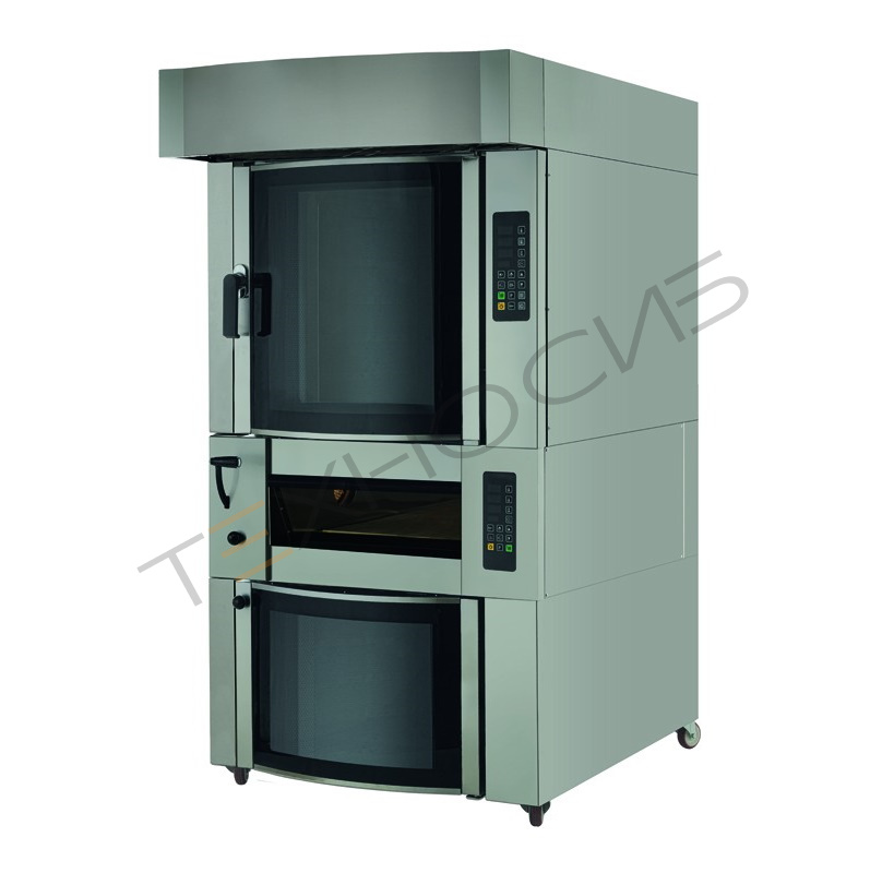 Комбинированная мини-ротационная печь COMPACT 520E на 5+2 листов 600*400 Техно-Сиб - Купить с доставкой по всей России