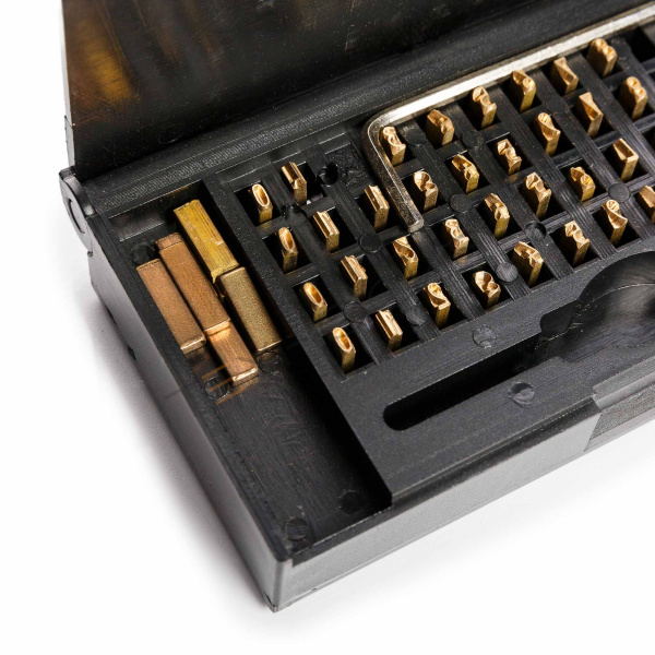 Комплект литер для DY-8B (PFS-C, 2*4*15 мм) Техно-Сиб - Купить с доставкой по всей России 3