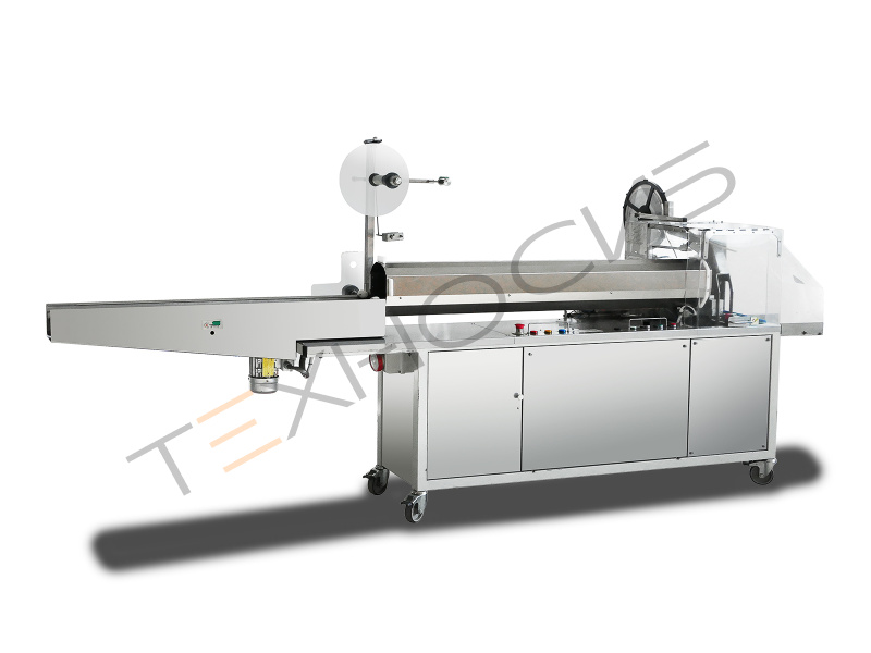 Горизонтальная клипсующая машина для упаковки овощей и фруктов в сетку на лотке WWT-60 Техно-Сиб - Купить с доставкой по всей России 