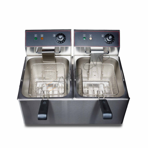 Фритюрница HEF-4L-2 (2 емкости) Техно-Сиб - Купить с доставкой по всей России 