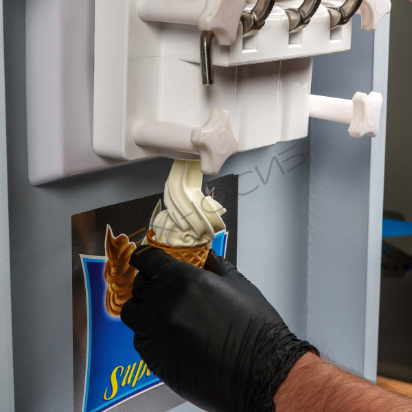 Фризер для мягкого мороженого HIM-03 с функцией ночного хранения и помпой (3 рожка) Техно-Сиб - Купить с доставкой по всей России 9