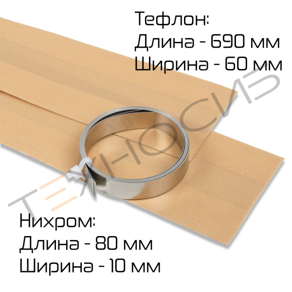 Зип для QF-600*2 (2 нихром,тефлон) Техно-Сиб - Купить с доставкой по всей России 