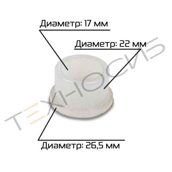 Втулка оси тестовалика к JGL (1-19) Техно-Сиб - Купить с доставкой по всей России 5