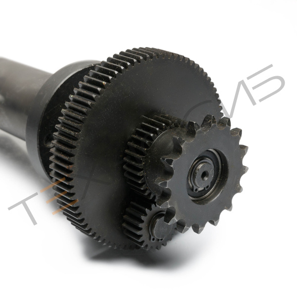 Вал в сборе с планетарным редуктором DXDZ Техно-Сиб - Купить с доставкой по всей России 2