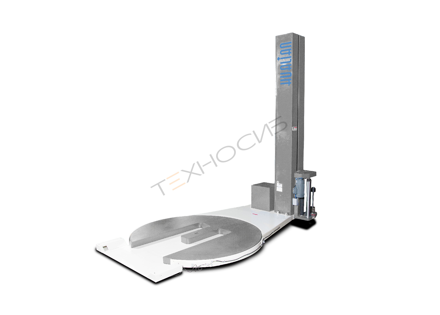 Паллетоупаковщик HL-1650F Эко с E-платформой (с моторизированной кареткой с престрейчем) Техно-Сиб - Купить с доставкой по всей России