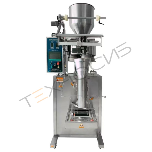 Автоматическая фасовочно-упаковочная машина DXDK-420RH-E (нерж., пакет-подушка, 900-1100 мл, W пленки 420 мм, зубч. нож) Техно-Сиб - Купить с доставкой по всей России