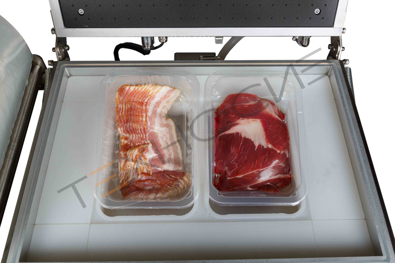 Скин-упаковочная машина HLV-300VST NEW на два лотка (глубина лотка 55 мм) Техно-Сиб - Купить с доставкой по всей России 11