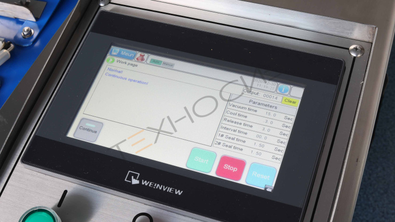 Автоматическая вакуум упаковочная машина конвейерного типа HVB-1020F/1 (DZ-1020F) Техно-Сиб - Купить с доставкой по всей России 16