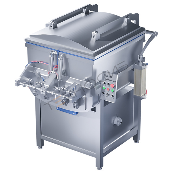 Вакуумный фаршемес JBZK-300 с Z-образными месильными органами Техно-Сиб - Купить с доставкой по всей России 