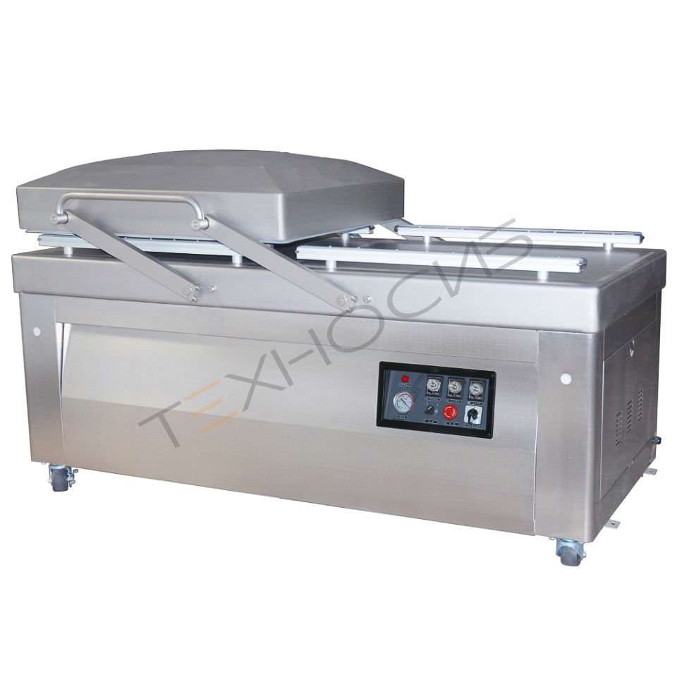 Напольный вакуумный упаковщик HVC-820S/2B-G (нерж., газ, обрезка) Техно-Сиб - Купить с доставкой по всей России