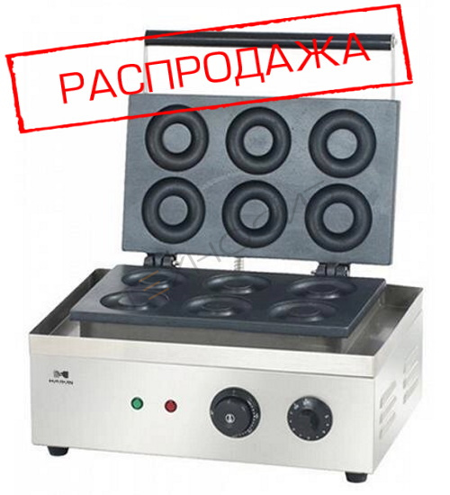 Вафельница для пончиков HURAKAN HKN-GES6D Техно-Сиб - Купить с доставкой по всей России 