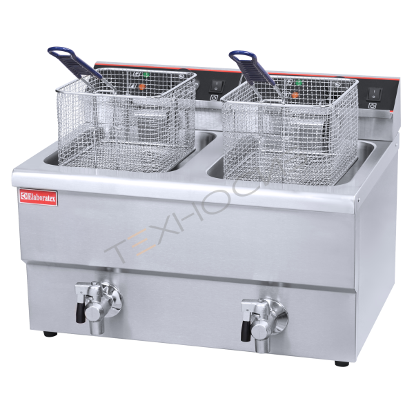 Фритюрница (2 емкости) HEF-12L Техно-Сиб - Купить с доставкой по всей России 