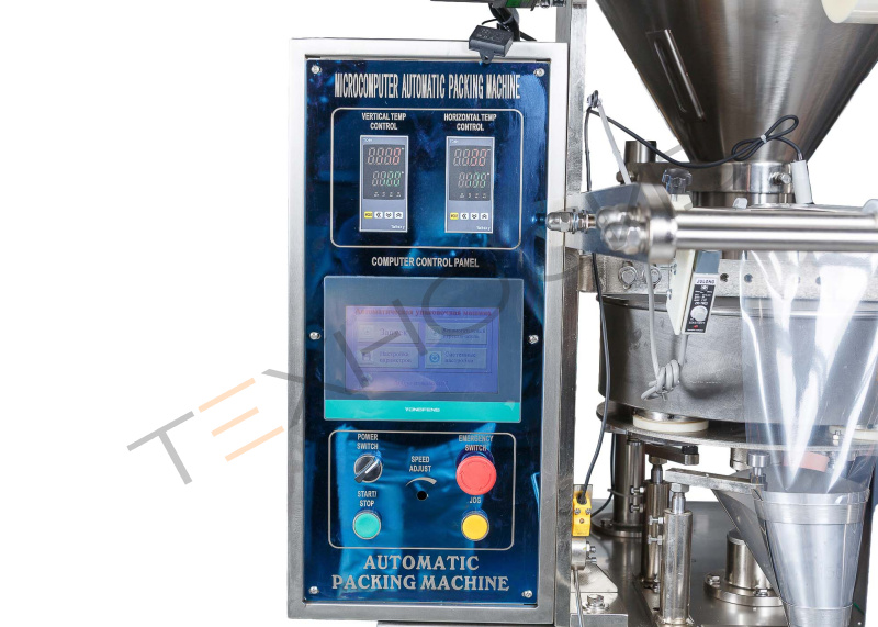 Автоматическая фасовочно-упаковочная машина DXDK-320RH-E (нерж., сашет 75*90 мм, 25-35 мл, W пленки 150 мм, датер в губках, насечка, зубч. нож.) Техно-Сиб - Купить с доставкой по всей России 9