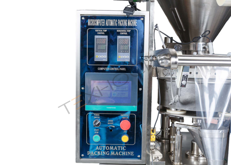 Автоматическая фасовочно-упаковочная машина DXDK-320RH-E (нерж., сашет 75*90 мм, 25-35 мл, W пленки 150 мм, датер в губках, насечка, зубч. нож.) Техно-Сиб - Купить с доставкой по всей России 9