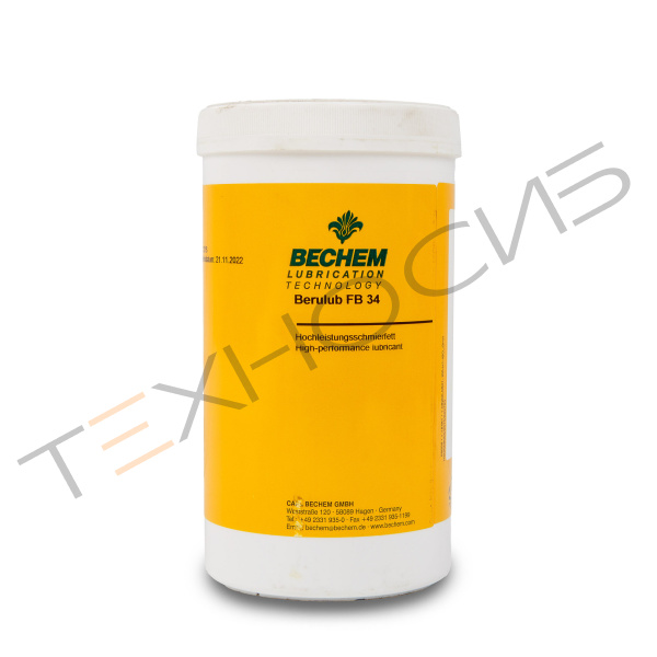 Смазочное средство BERULUB FB 34- 1кг Техно-Сиб - Купить с доставкой по всей России 