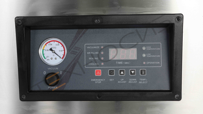 Напольный вакуумный упаковщик DZQ-400DC (нерж., газ) Техно-Сиб - Купить с доставкой по всей России 11