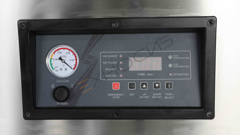 Напольный вакуумный упаковщик DZQ-400DC (нерж., газ) Техно-Сиб - Купить с доставкой по всей России 11