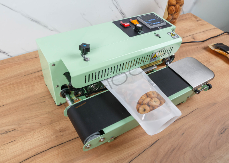 Роликовый мини запайщик ES-622 (с конвейером) Техно-Сиб - Купить с доставкой по всей России 9