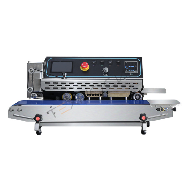 Горизонтальный конвейерный запайщик FRP-770I SS (нерж, каплеструйный принтер) Техно-Сиб - Купить с доставкой по всей России 