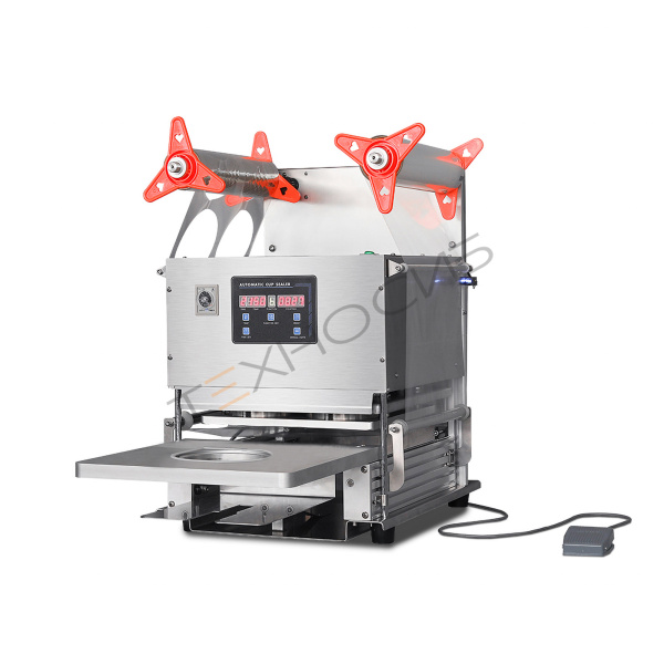 Автоматический запайщик лотков HL-95A  (уголок для открывания, таймер) (под стакан d 150 мм) Техно-Сиб - Купить с доставкой по всей России 