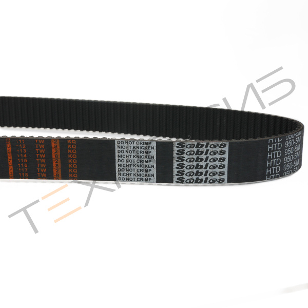Ремень зубчатый HTD 950-5M привода узла поперечной запайки DXDZ-450 (B, D, X) Техно-Сиб - Купить с доставкой по всей России 