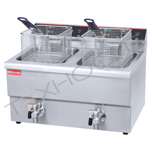 Фритюрница (2 емкости) HEF-12L Техно-Сиб - Купить с доставкой по всей России 