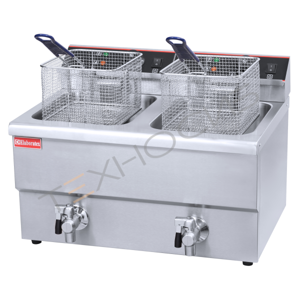 Фритюрница (2 емкости) HEF-12L Техно-Сиб - Купить с доставкой по всей России