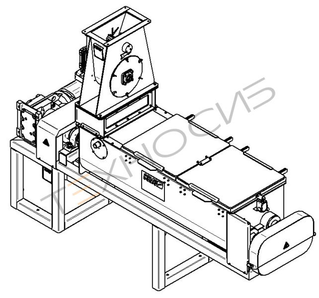 Тестомесильная машина непрерывного действия Т-112 Техно-Сиб - Купить с доставкой по всей России