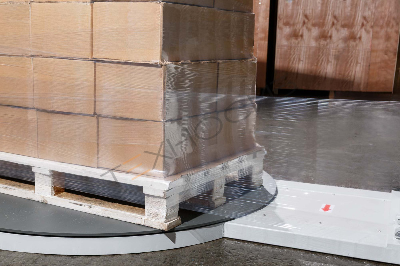 Паллетоупаковщик с моторизированной кареткой с престрейчем HL-1650 (Economical) Техно-Сиб - Купить с доставкой по всей России 9